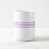 インターセックスプライドフラグ コーヒーマグカップ (中央)