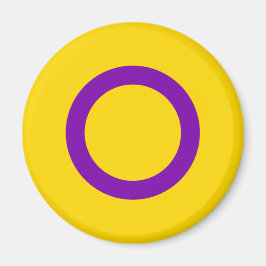 インターセックスプライドフラグ マグネット