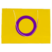 インターセックスプライドフラグ ラージペーパーバッグ (裏面)