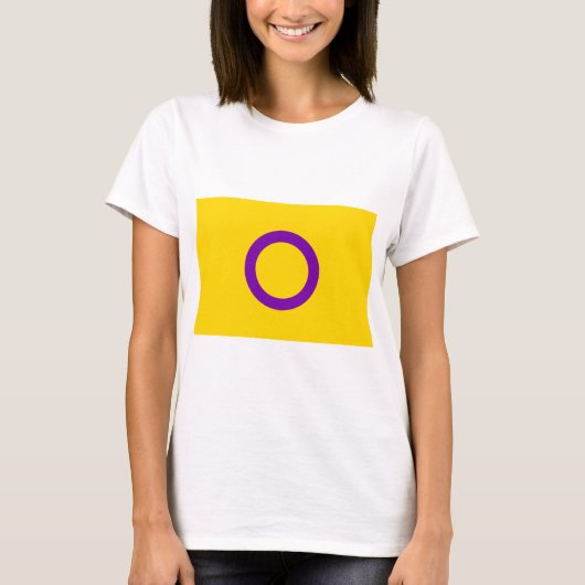 インターセックスプライド Tシャツ (正面)