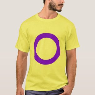 インターセックス旗Tシャツ Tシャツ