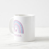 インターセックス レインボー オーダーメイド コーヒーマグカップ (正面左)