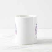 インターセックス レインボー オーダーメイド コーヒーマグカップ (中央)