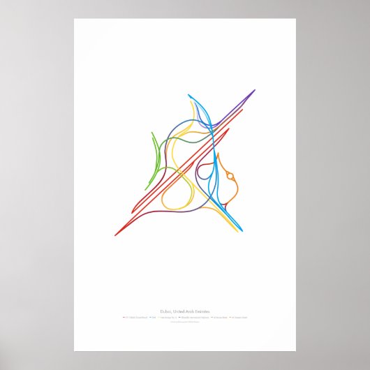 インターチェンジ振付:アラブ首長国連邦ドバイ2 ポスター (正面)