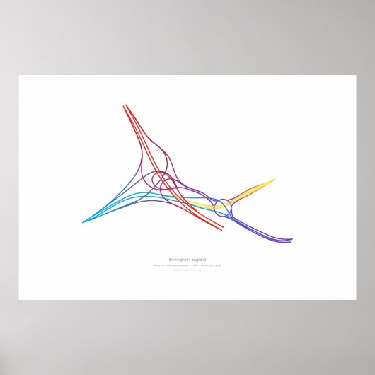 インターチェンジ振付：イギリス，バーミンガム ポスター (正面)