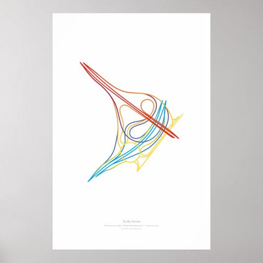 インターチェンジ振付:エカルリー,フランス ポスター (正面)