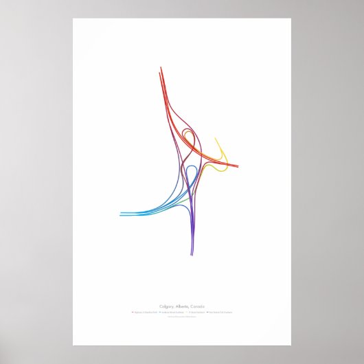 インターチェンジ振付:カルガリー, AB, CA ポスター (正面)