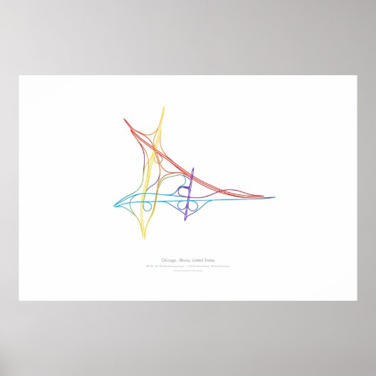 インターチェンジ振付：シカゴ、IL、米国 ポスター (正面)