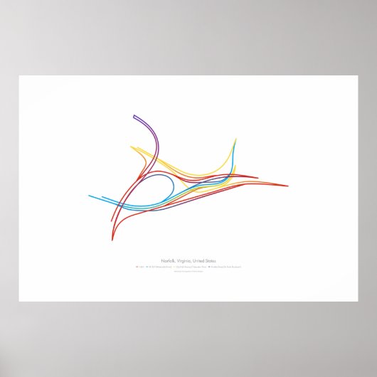 インターチェンジ振付:ノーフォーク, VA, US 2 ポスター (正面)