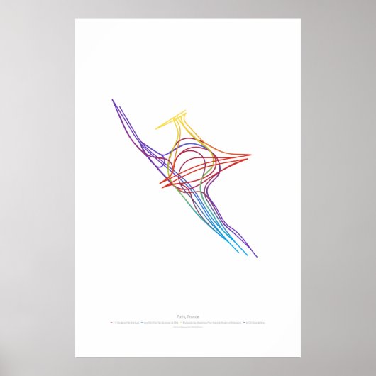 インターチェンジ振付:パリ,フランス ポスター (正面)