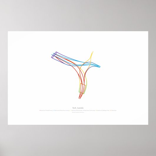 インターチェンジ振付:パース、オーストラリア1 v2 ポスター (正面)