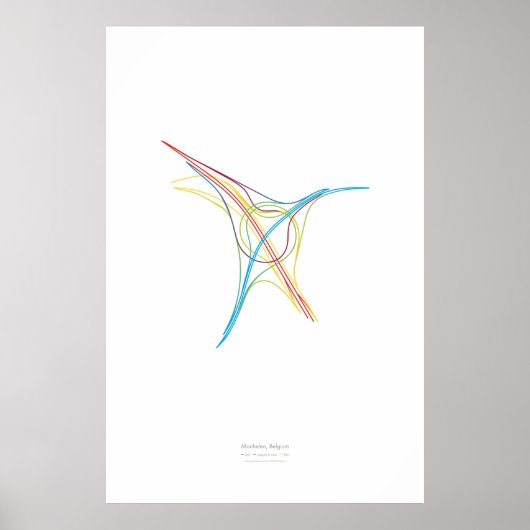 インターチェンジ振付：マセレン，ベルギー ポスター (正面)