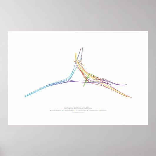 インターチェンジ振付:ロサンゼルス,カリフォルニア,アメリカ ポスター (正面)