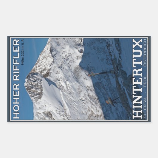 インタートゥックス – ホアーリフラー 長方形シール (正面)