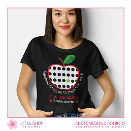 インターナショナルドットデイ オリジナル教師 Tシャツ