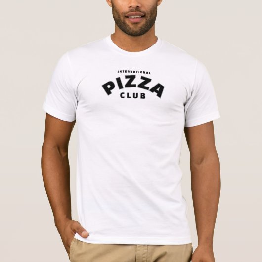 インターナショナルピザクラブTシャツ Tシャツ (正面)