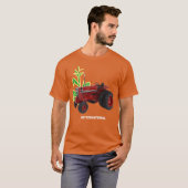 インターナショナル・ハーベスター トラクター Tシャツ (正面フル)
