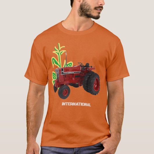 インターナショナル・ハーベスター トラクター Tシャツ (正面)