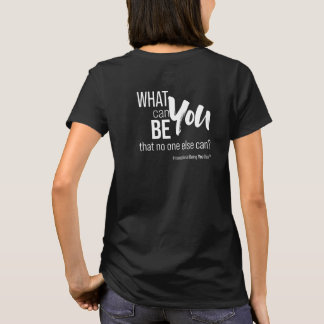 インターナショナル・ビーイング・ユー・デイの引用 Tシャツ