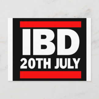 インターナショナル・ブームボックス・デー - 7月20日 ポストカード