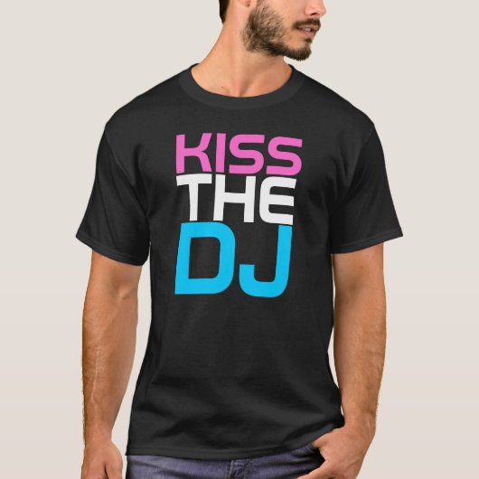 インターニットオートクチュール-キスTHE DJ Tシャツ (正面)