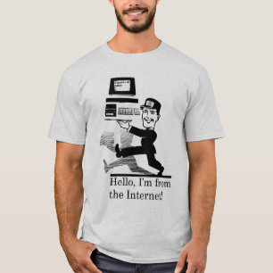 インターネットから(灰色) Tシャツ