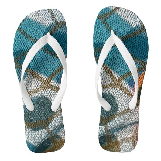 インターネットつながりはリンクのパターンとして表示される ビーチサンダル (フットベッド)