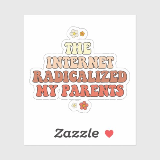 インターネットで両親が過激化 シール (シート)