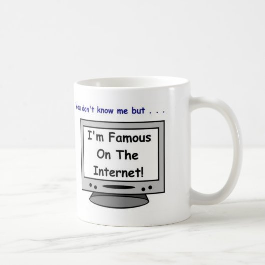 インターネットで有名ですか。 コーヒーマグカップ (右)