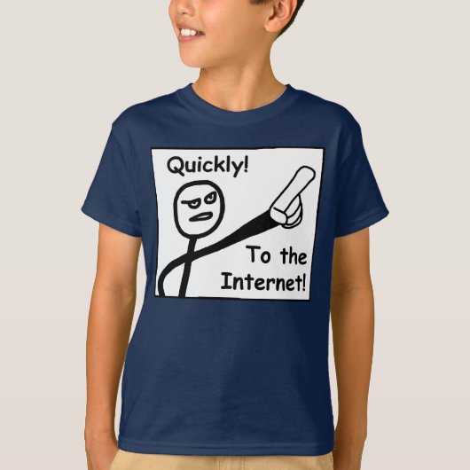 インターネットに Tシャツ (正面)