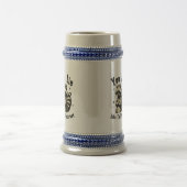 インターネットのように嘘をつく – コーヒおもしろいーマグ ビールジョッキ (中央)