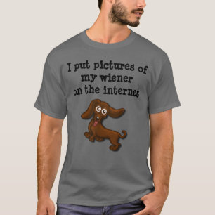 インターネットのウインナー、おもしろいなダックスフント Tシャツ