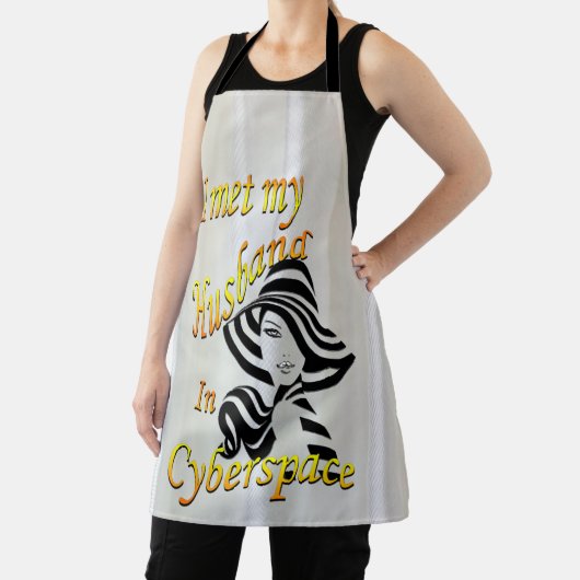 インターネットのジョークのギフトエプロン エプロン (インサイチュ)