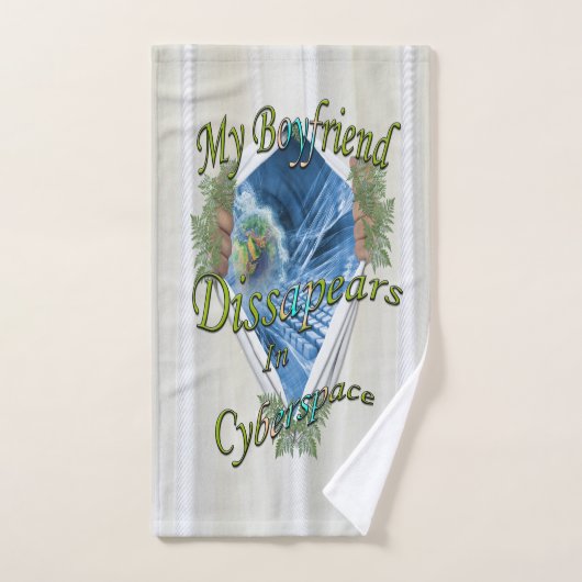 インターネットのジョークのギフトハンドタオル ハンドタオル (ハンドタオル)