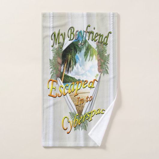 インターネットのジョークのギフトハンドタオル ハンドタオル (ハンドタオル)