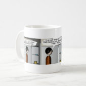 インターネットの伯爵のマグ: 冷却装置 コーヒーマグカップ (正面左)