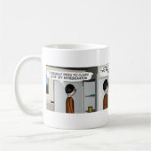 インターネットの伯爵のマグ: 冷却装置 コーヒーマグカップ (左)