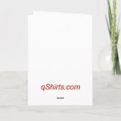 インターネットの前のクリスマス… シーズンカード (裏面)