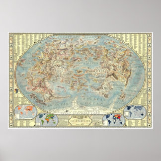 インターネットの地図2.0. ポスター