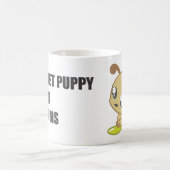 インターネットの子犬のマグ コーヒーマグカップ (中央)