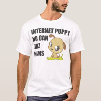 インターネットの子犬-ライト Tシャツ
