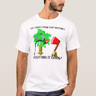 インターネットの樵 Tシャツ