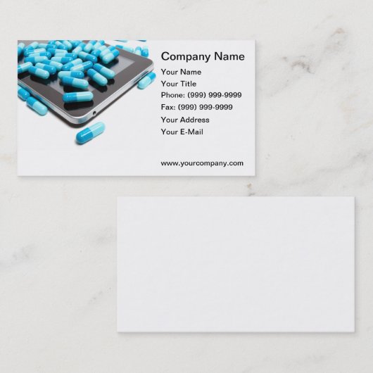 インターネットの薬学 名刺 (正面/裏面)