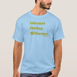 インターネットの開始Millionare Tシャツ