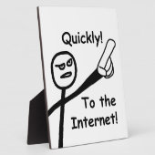 インターネットへ2 フォトプラーク (側面)