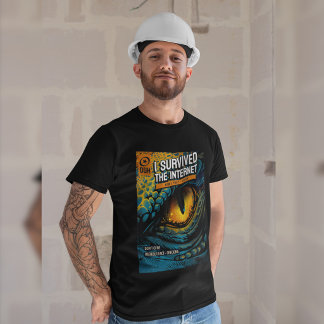 インターネットを生き抜いた今、ファクトチェックします 面白い Tシャツ