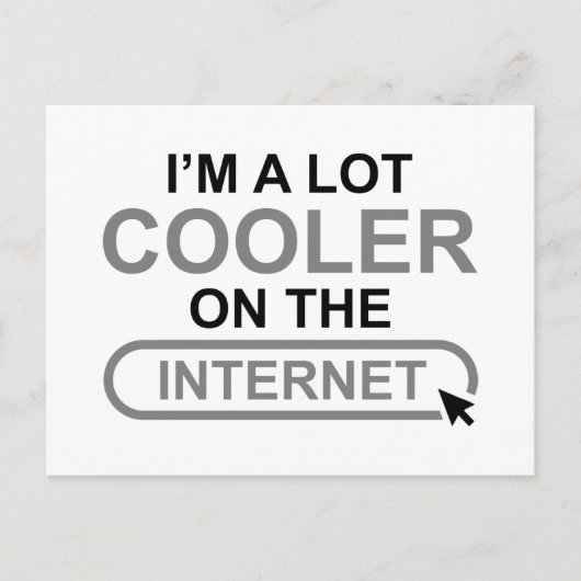 インターネットクールに詳しい ポストカード (正面)