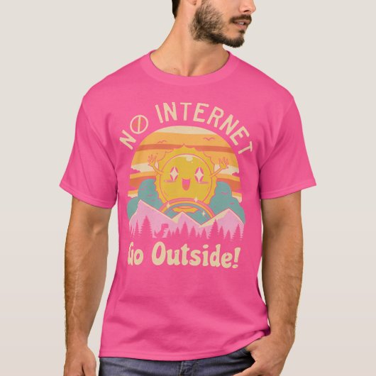 インターネットビアなし Tシャツ (正面)