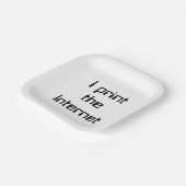 インターネットプリント ペーパープレート (傾斜あり)