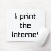 インターネットプリント マウスパッド (マウス)